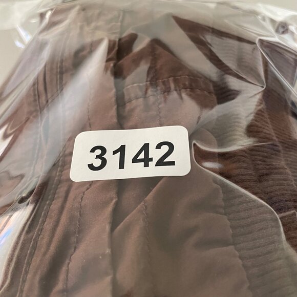 VTG Y2K Gap Women's 8 Brown Cotton Cargo Capri Pants Gathered Ankle - Picture 11 of 11